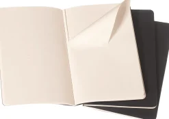 Moleskine: Cahier Journals (3 stk.) (Notesbog, Softcover, Journals, Pocket, Black, Ruled)