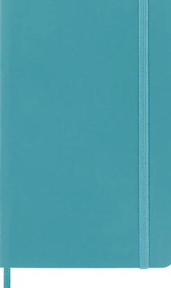 Moleskine: Classic Notebook (Notesbog, Softcover, The Original, Pocket, Reef Blue, Ruled)