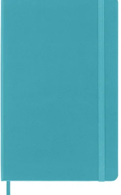 Moleskine: Classic Notebook (Notesbog, Hardcover, The Original, Large, Reef Blue, Plain)