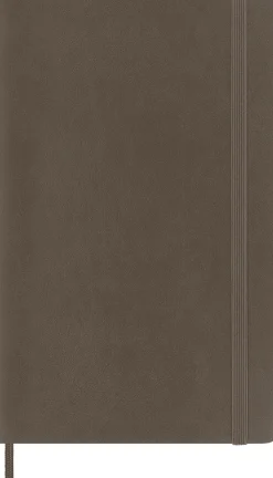 Moleskine: Classic Notebook (Notesbog, Softcover, The Original, Large, Earth Brown, Ruled)