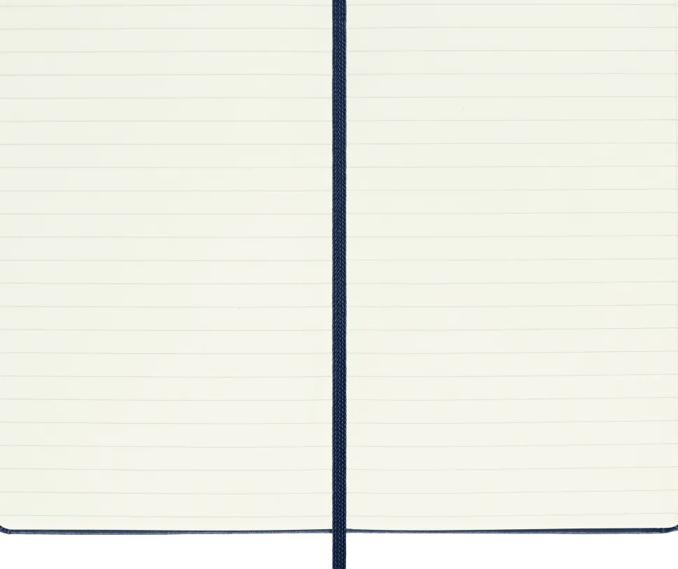 Moleskine: Classic Notebook (Notesbog, Hardcover, The Original, Pocket, Sapphire Blue, Ruled)