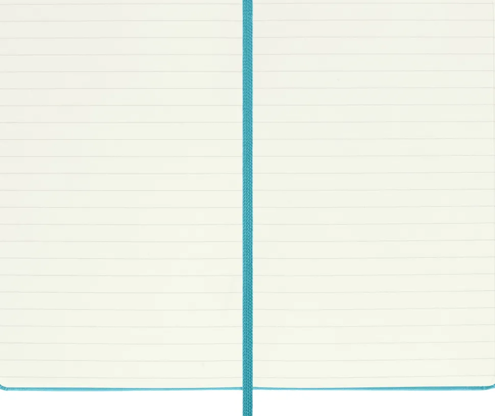 Moleskine: Classic Notebook (Notesbog, Hardcover, The Original, Pocket, Reef Blue, Ruled)