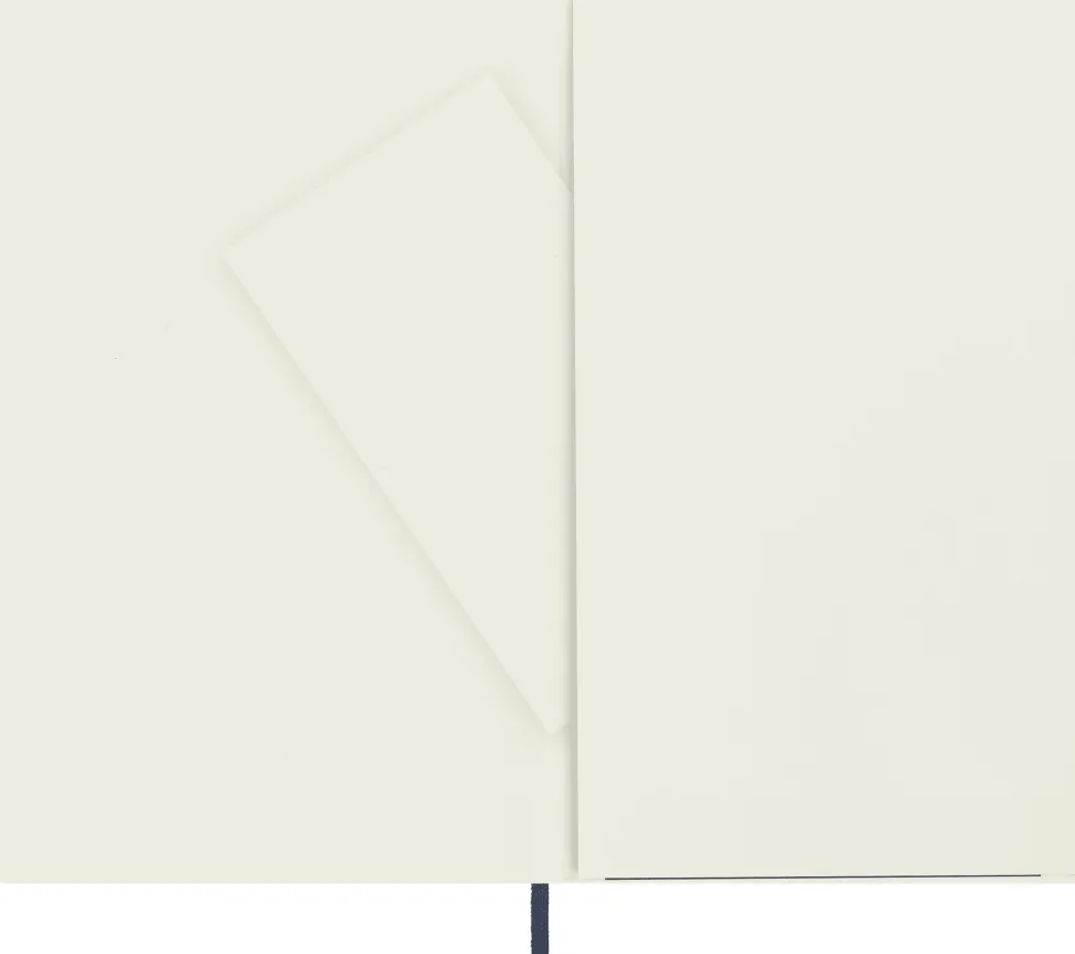 Moleskine: Classic Notebook (Notesbog, Softcover, The Original, Large, Sapphire Blue, Plain)
