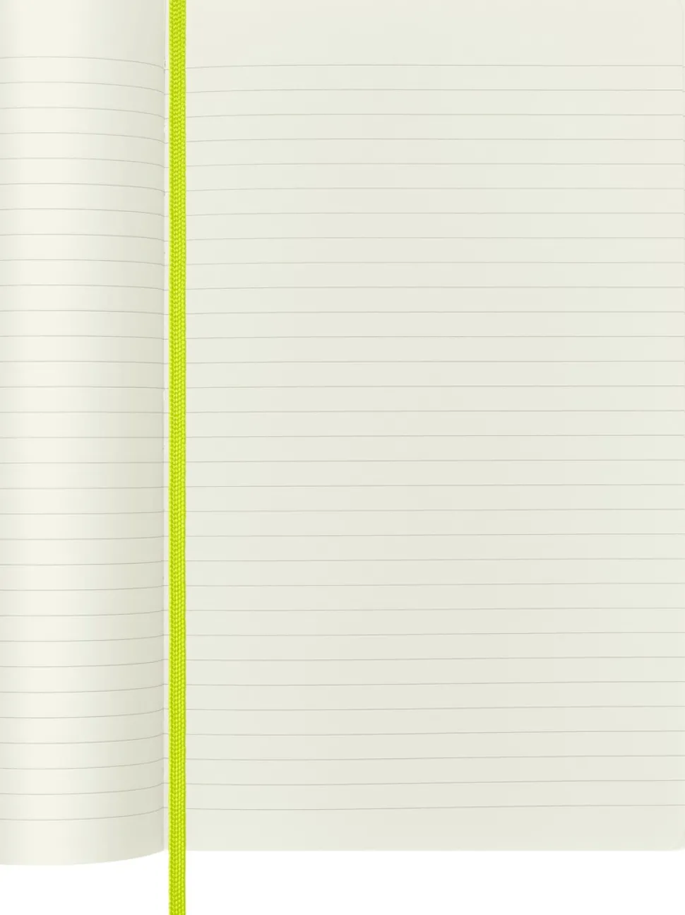 Moleskine: Classic Notebook (Notesbog, Softcover, The Original, Large, Lemon Green, Ruled)