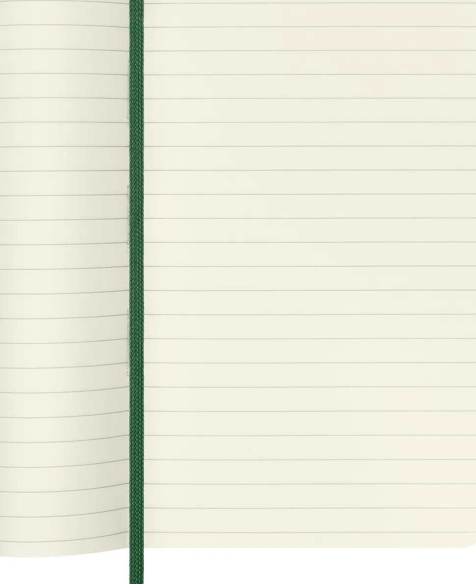 Moleskine: Classic Notebook (Notesbog, Softcover, The Original, Pocket, Myrtle Green, Ruled)