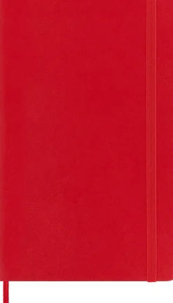 Moleskine: Classic Notebook (Notesbog, Softcover, The Original, Large, Scarlet Red, Plain)