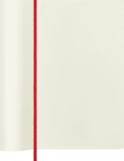Moleskine: Classic Notebook (Notesbog, Softcover, The Original, Large, Scarlet Red, Plain)