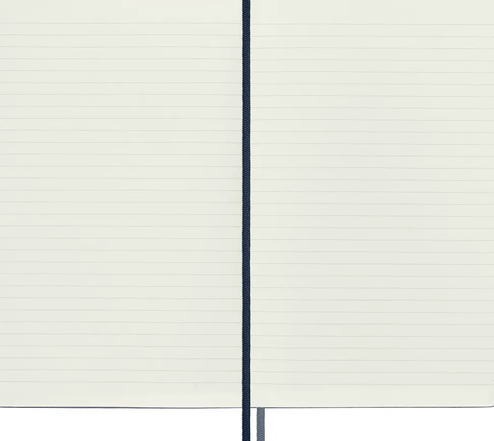 Moleskine: Classic Notebook Expanded (Notesbog, Softcover, The Original, Large, Sapphire Blue, Ruled)