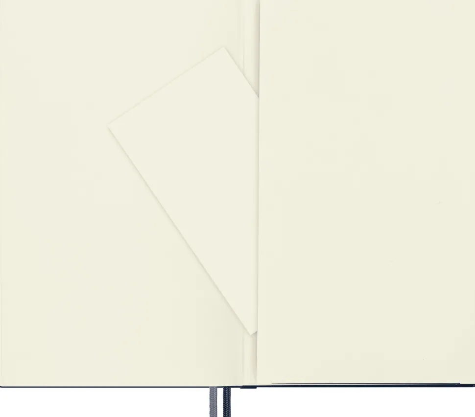 Moleskine: Classic Notebook Expanded (Notesbog, Softcover, The Original, Large, Sapphire Blue, Ruled)
