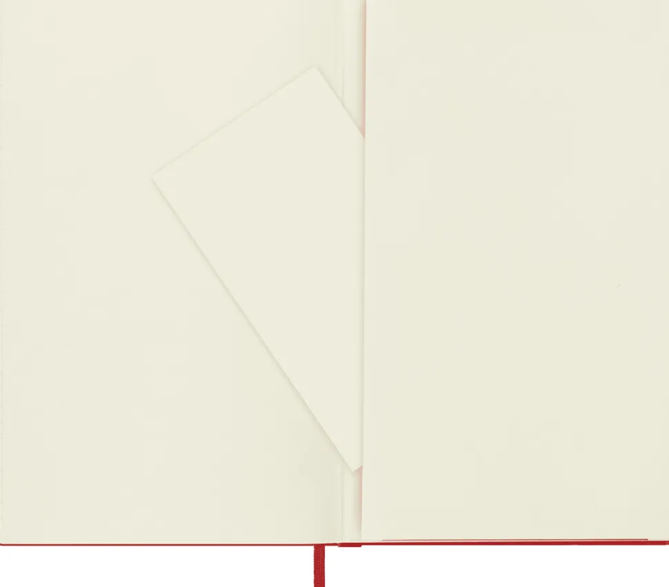 Moleskine: Classic Notebook (Notesbog, Hardcover, The Original, Large, Scarlet Red, Ruled)