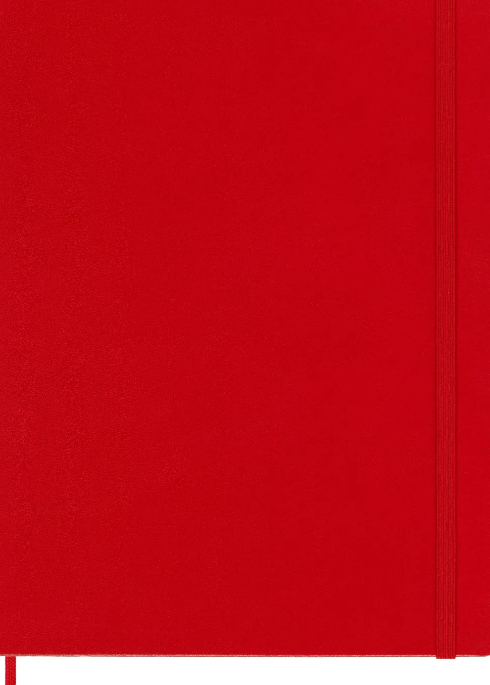 Moleskine: Classic Notebook (Notesbog, Hardcover, The Original, XL, Scarlet Red, Plain)