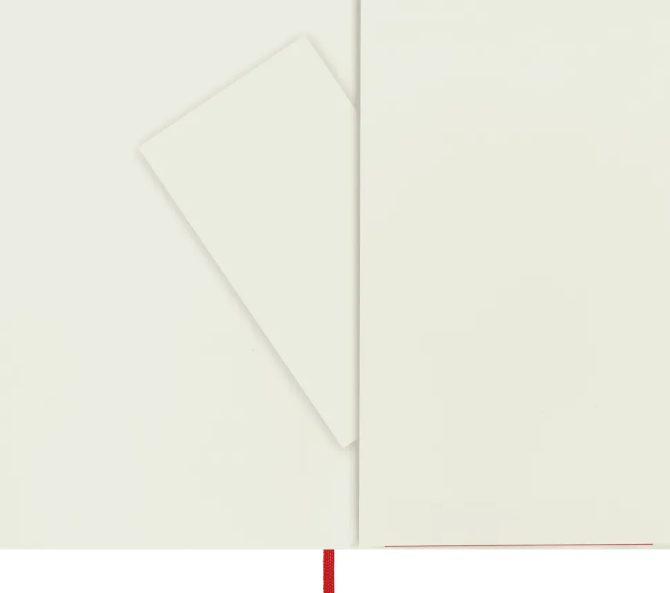 Moleskine: Classic Notebook (Notesbog, Softcover, The Original, Large, Scarlet Red, Ruled)