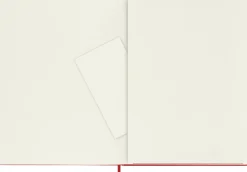 Moleskine: Classic Notebook (Notesbog, Hardcover, The Original, XL, Scarlet Red, Ruled)