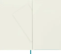 Moleskine: Classic Notebook (Notesbog, Softcover, The Original, Large, Reef Blue, Plain)