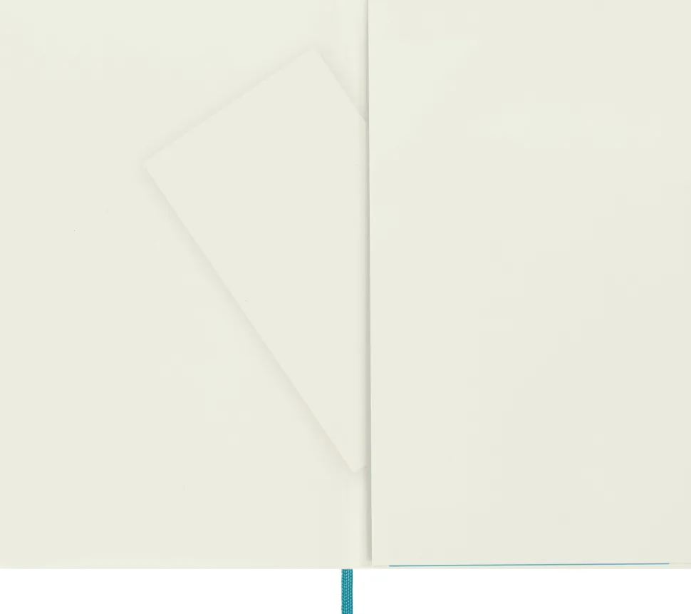 Moleskine: Classic Notebook (Notesbog, Softcover, The Original, Large, Reef Blue, Plain)
