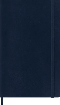 Moleskine: Classic Notebook (Notesbog, Softcover, The Original, Large, Sapphire Blue, Squared)