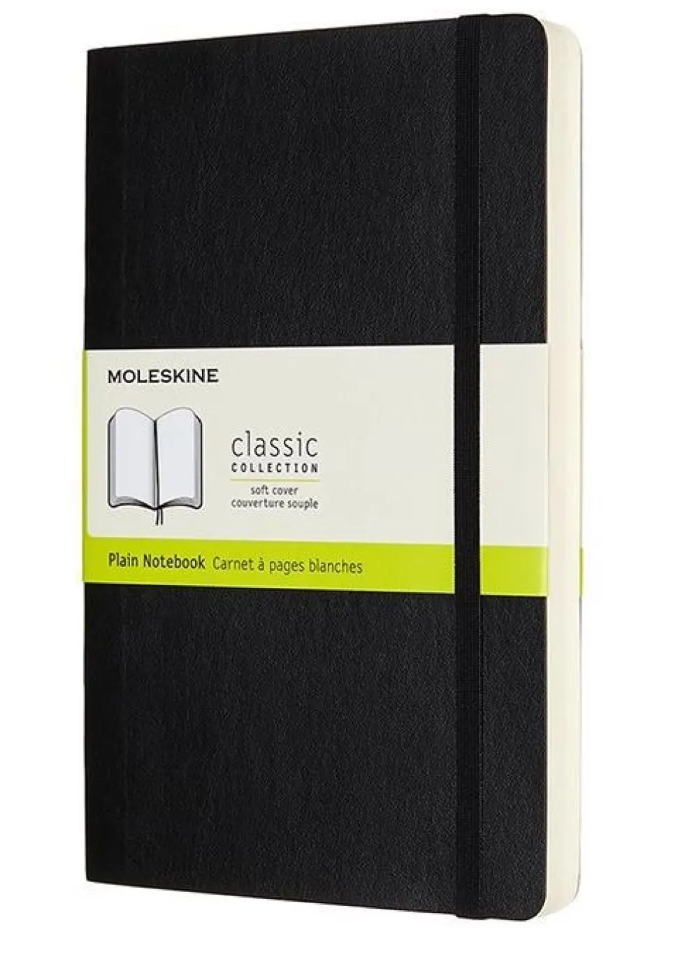 Moleskine: Classic Notebook Expanded (Notesbog, Softcover, The Original, Large, Black, Ruled)