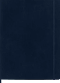 Moleskine: Classic Notebook (Notesbog, Softcover, The Original, XL, Sapphire Blue, Ruled)