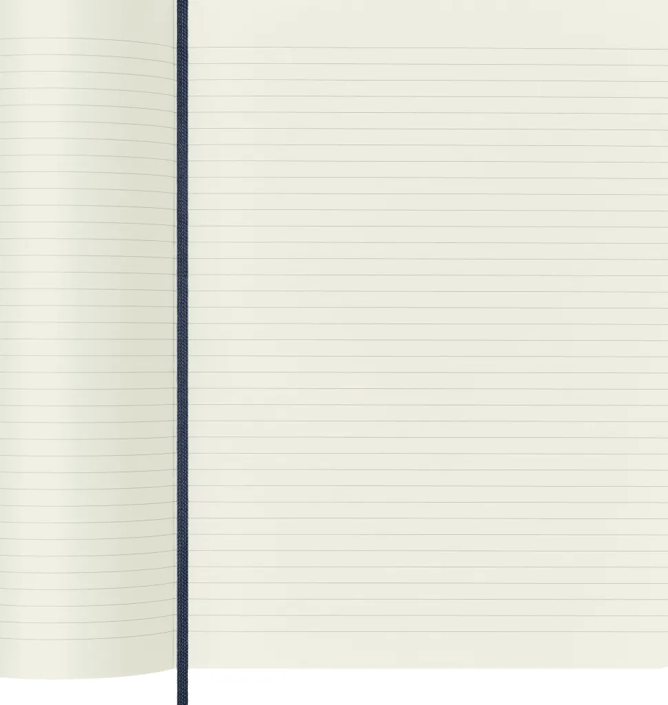 Moleskine: Classic Notebook (Notesbog, Softcover, The Original, XL, Sapphire Blue, Ruled)