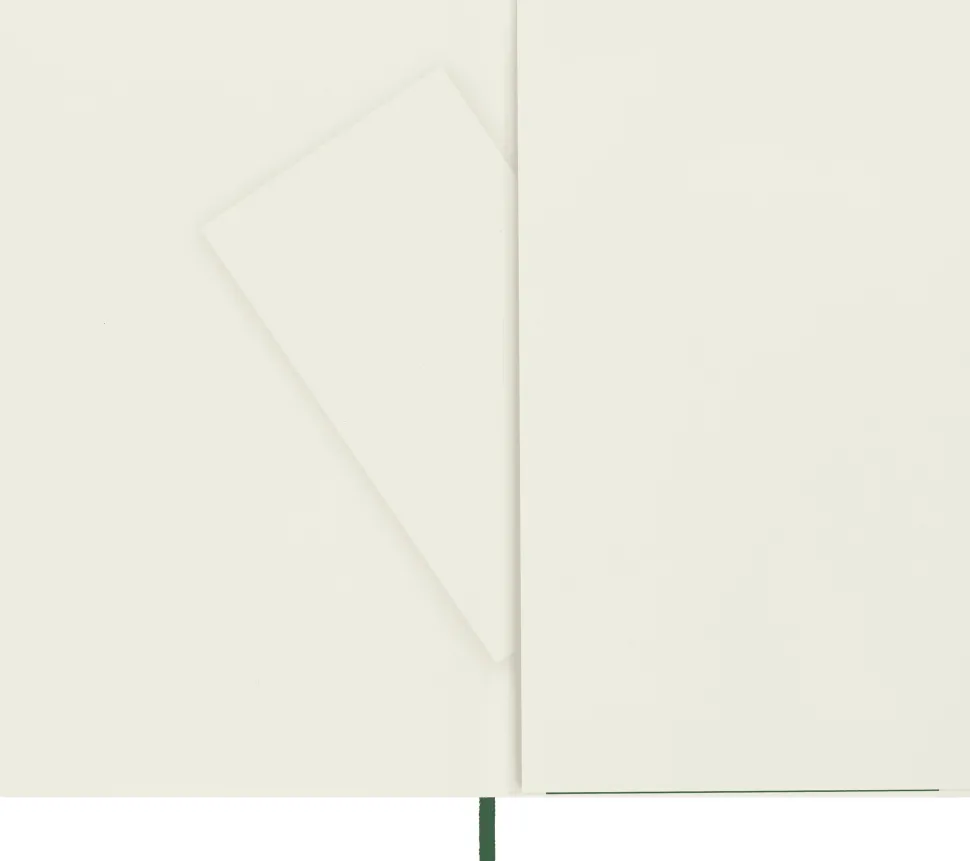 Moleskine: Classic Notebook (Notesbog, Softcover, The Original, Large, Myrtle Green, Plain)