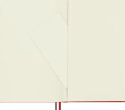 Moleskine: Classic Notebook Expanded (Notesbog, Hardcover, The Original, Large, Scarlet Red, Plain)