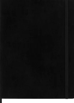 Moleskine: Classic Notebook (Notesbog, Softcover, The Original, XL, Black, Plain)