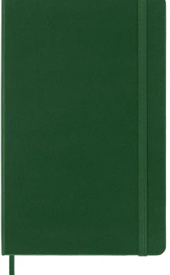 Moleskine: Classic Notebook (Notesbog, Hardcover, The Original, Large, Myrtle Green, Ruled)