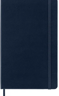 Moleskine: Classic Notebook (Notesbog, Hardcover, The Original, Large, Sapphire Blue, Ruled)
