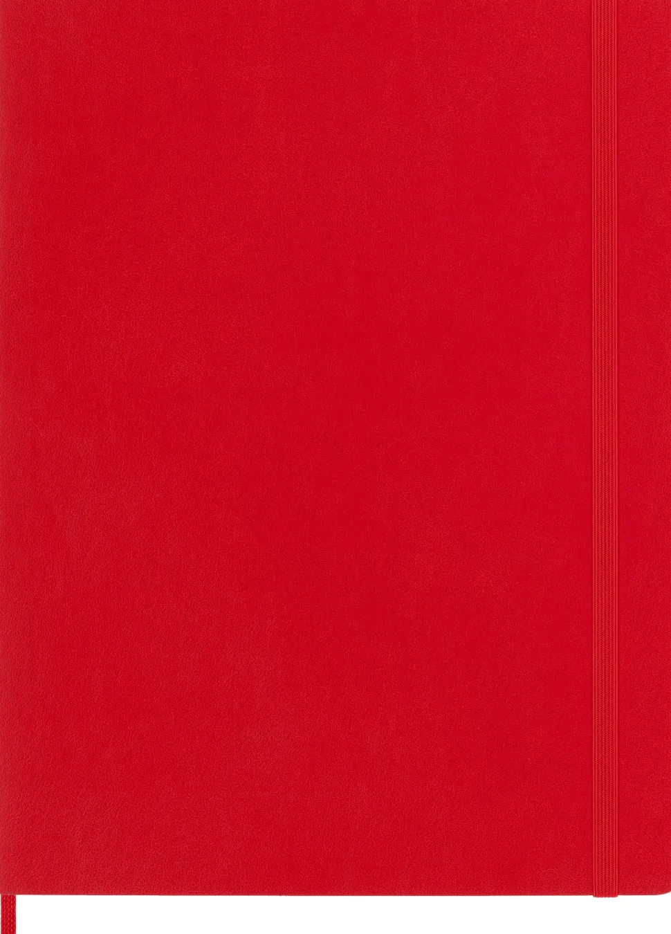 Moleskine: Classic Notebook (Notesbog, Softcover, The Original, XL, Scarlet Red, Plain)