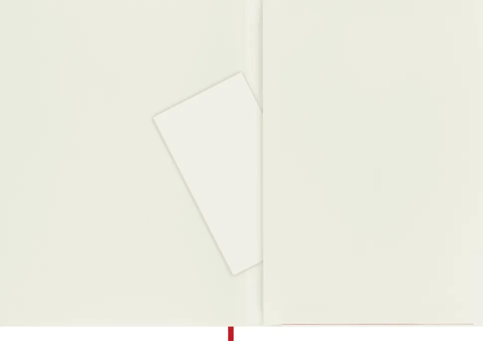 Moleskine: Classic Notebook (Notesbog, Softcover, The Original, XL, Scarlet Red, Plain)