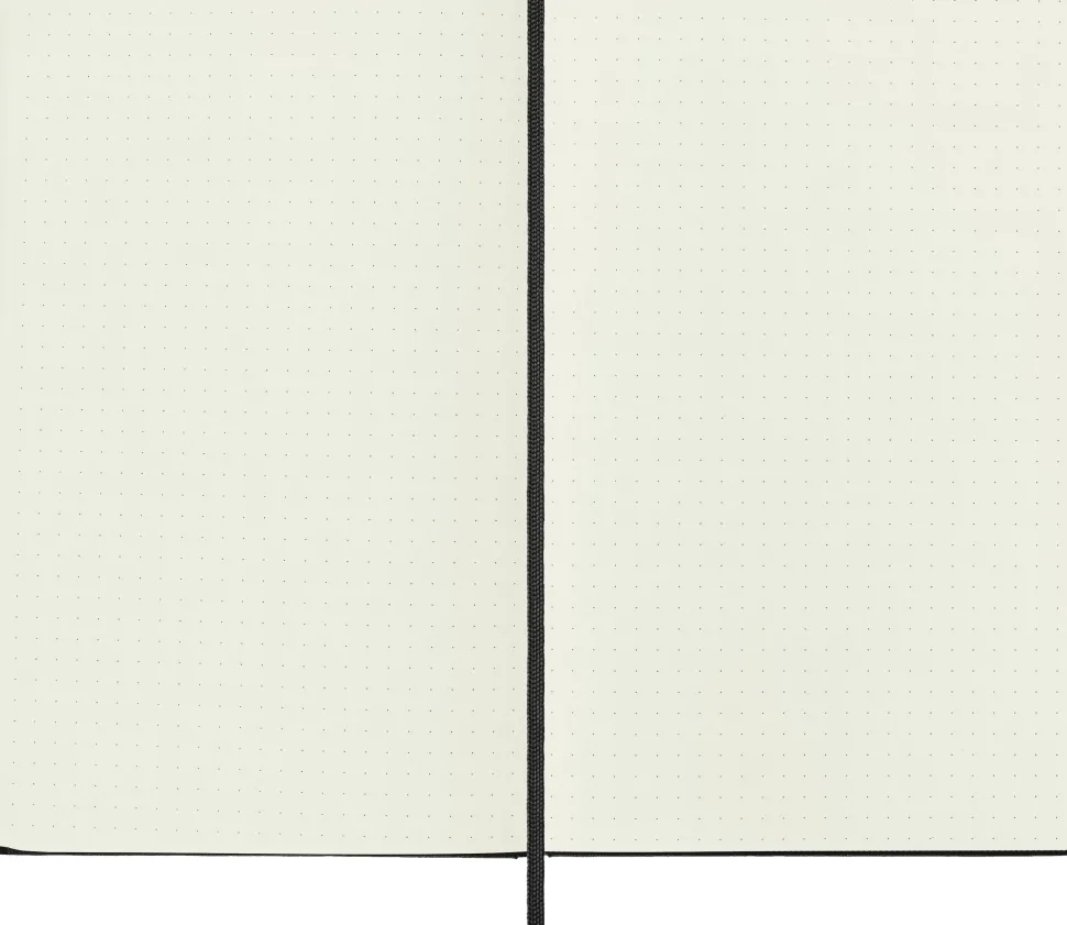 Moleskine: Classic Notebook (Notesbog, Hardcover, The Original, Large, Black, Dotted)