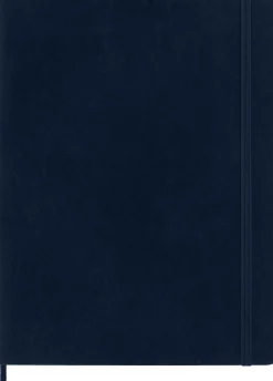 Moleskine: Classic Notebook (Notesbog, Softcover, The Original, XL, Sapphire Blue, Plain)