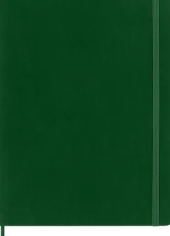Moleskine: Classic Notebook (Notesbog, Softcover, The Original, XL, Myrtle Green, Ruled)