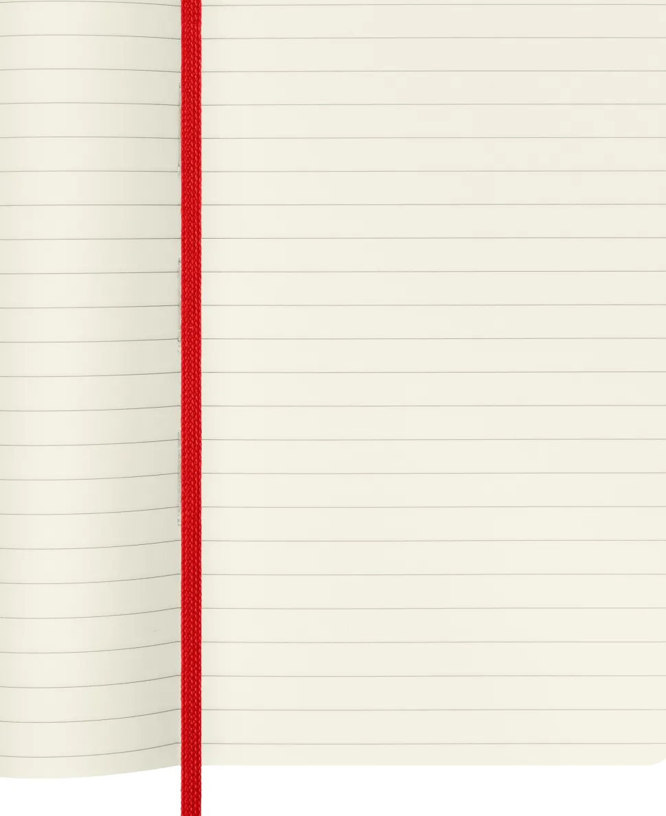 Moleskine: Classic Notebook (Notesbog, Softcover, The Original, Pocket, Scarlet Red, Ruled)