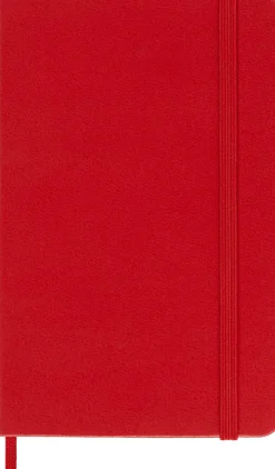 Moleskine: Classic Notebook (Notesbog, Hardcover, The Original, Pocket, Scarlet Red, Ruled)
