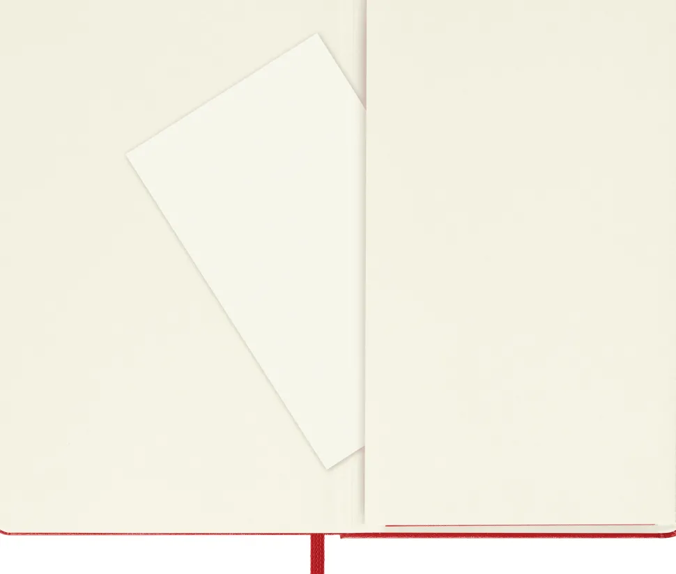 Moleskine: Classic Notebook (Notesbog, Hardcover, The Original, Pocket, Scarlet Red, Ruled)