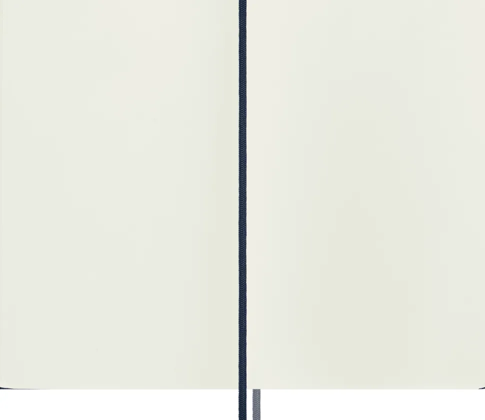 Moleskine: Classic Notebook Expanded (Notesbog, Hardcover, The Original, Large, Sapphire Blue, Plain)