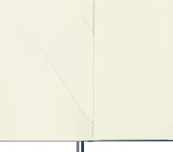 Moleskine: Classic Notebook Expanded (Notesbog, Hardcover, The Original, Large, Sapphire Blue, Plain)