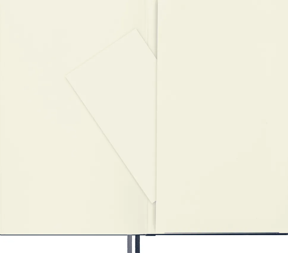 Moleskine: Classic Notebook Expanded (Notesbog, Hardcover, The Original, Large, Sapphire Blue, Plain)