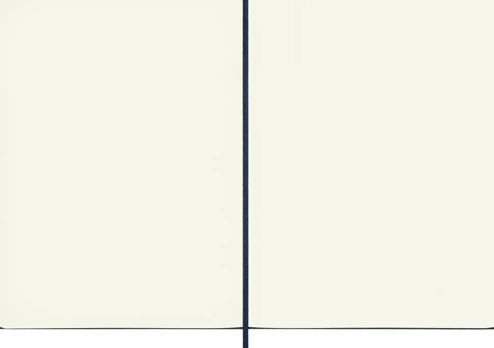 Moleskine: Classic Notebook (Notesbog, Hardcover, The Original, XL, Sapphire Blue, Plain)