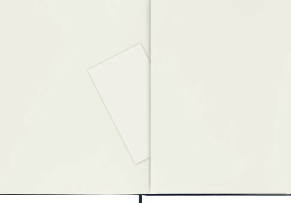 Moleskine: Classic Notebook (Notesbog, Hardcover, The Original, XL, Sapphire Blue, Plain)