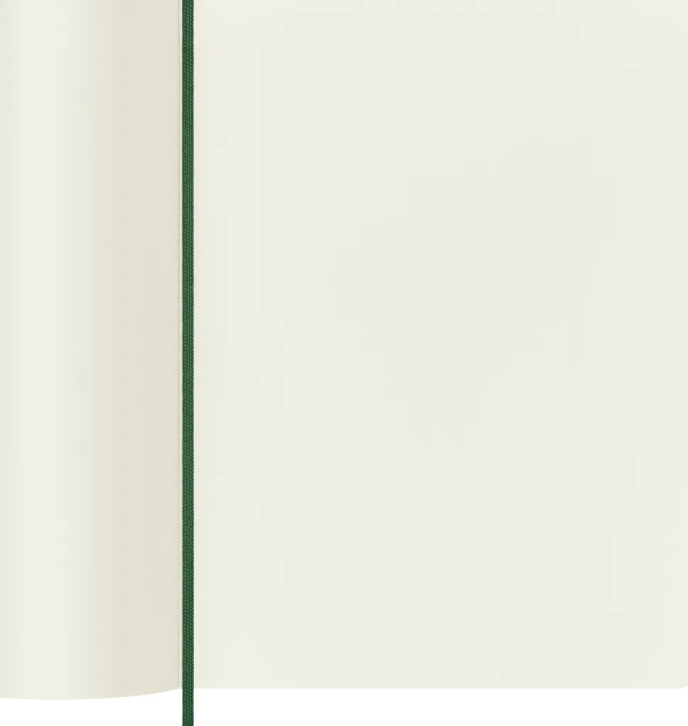 Moleskine: Classic Notebook (Notesbog, Softcover, The Original, XL, Myrtle Green, Plain)