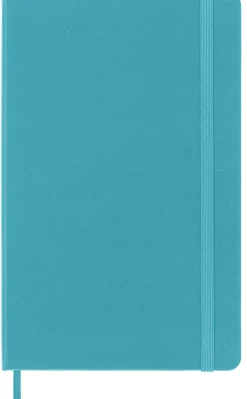 Moleskine: Classic Notebook (Notesbog, Hardcover, The Original, Large, Reef Blue, Ruled)