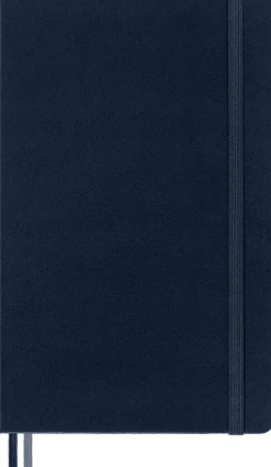 Moleskine: Classic Notebook Expanded (Notesbog, Hardback, The Original, Large, Sapphire Blue, Ruled)