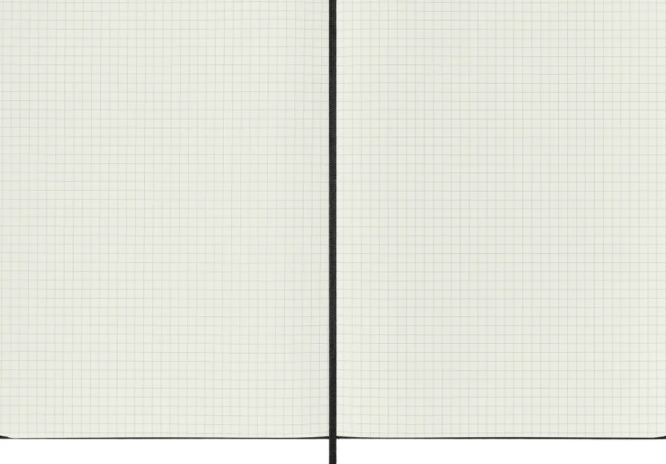 Moleskine: Classic Notebook (Notesbog, Hardcover, The Original, XL, Black, Squared)