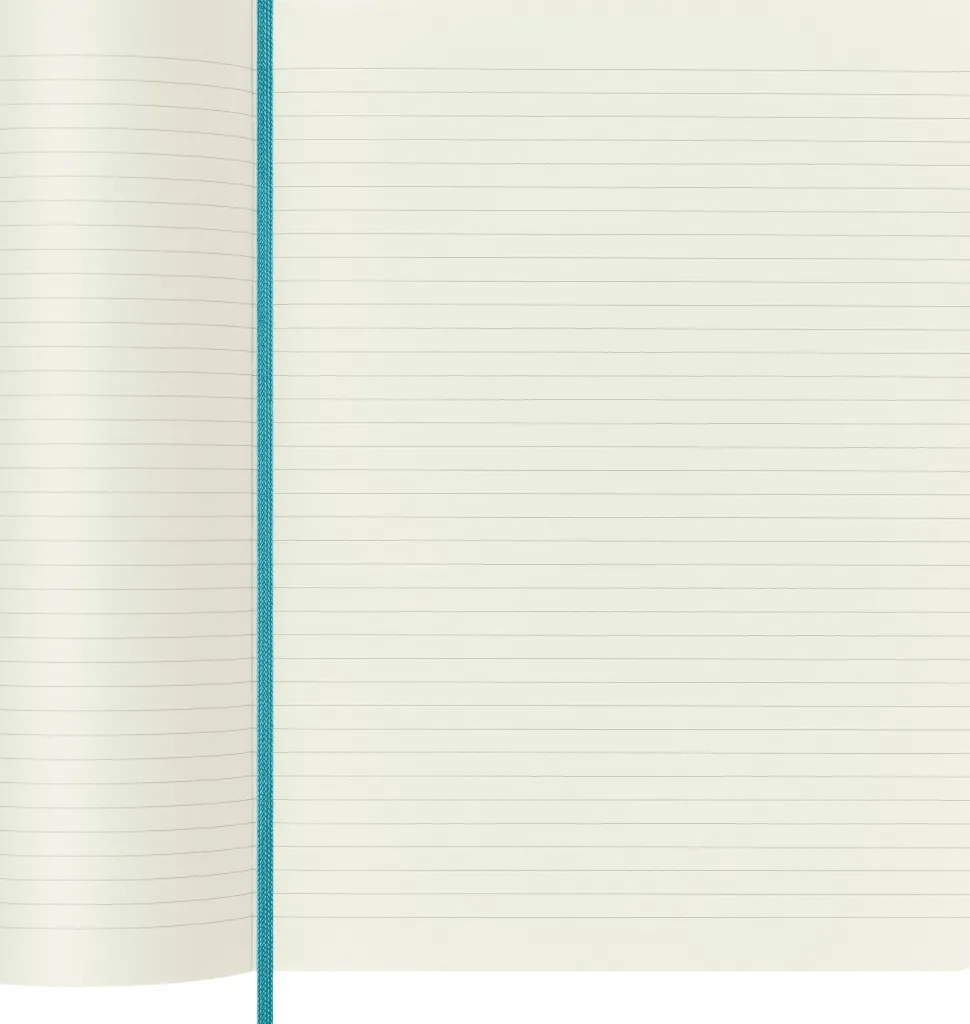 Moleskine: Classic Notebook (Notesbog, Softcover, The Original, XL, Reef Blue, Ruled)