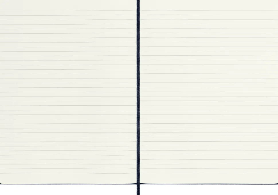 Moleskine: Classic Notebook (Notesbog, Hardcover, The Original, XL, Sapphire Blue, Ruled)