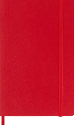 Moleskine: Classic Notebook (Notesbog, Softcover, The Original, Pocket, Scarlet Red, Plain)