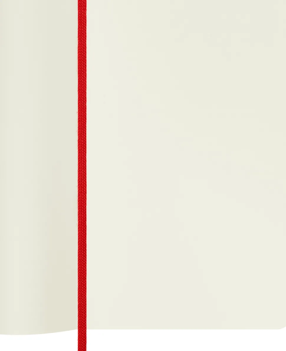Moleskine: Classic Notebook (Notesbog, Softcover, The Original, Pocket, Scarlet Red, Plain)