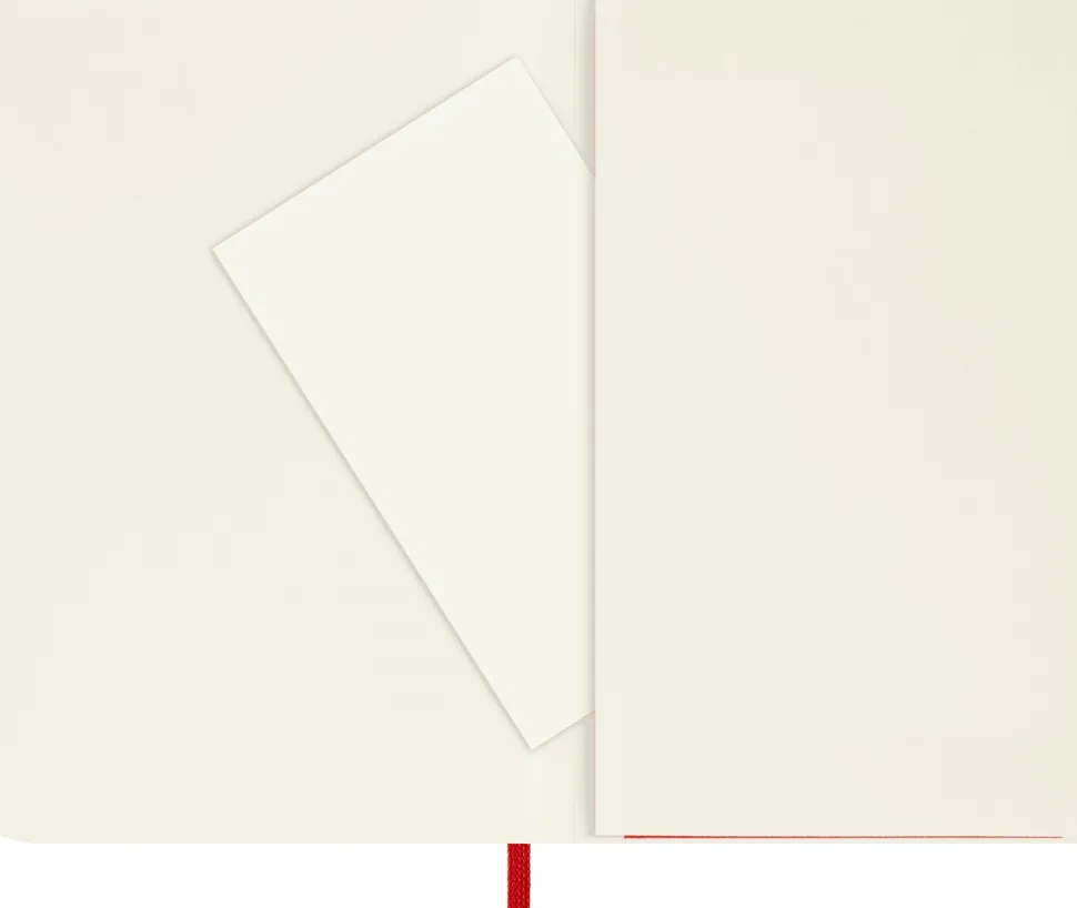 Moleskine: Classic Notebook (Notesbog, Softcover, The Original, Pocket, Scarlet Red, Plain)